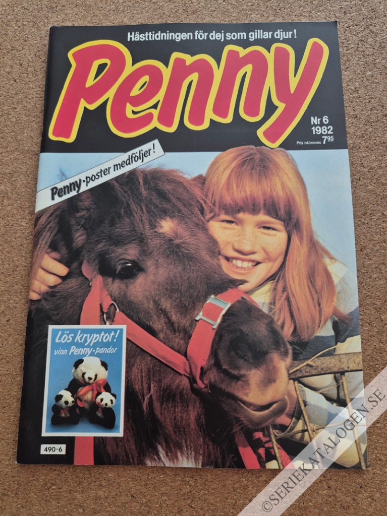 Framsida på Penny #6 (1982)