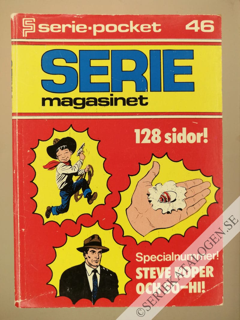Framsida på Seriepocket Seriemagasinet (1976)