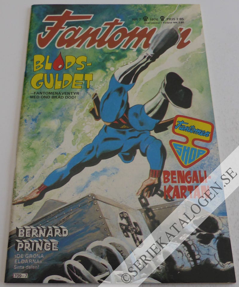 Framsida på Fantomen #7 (1976)