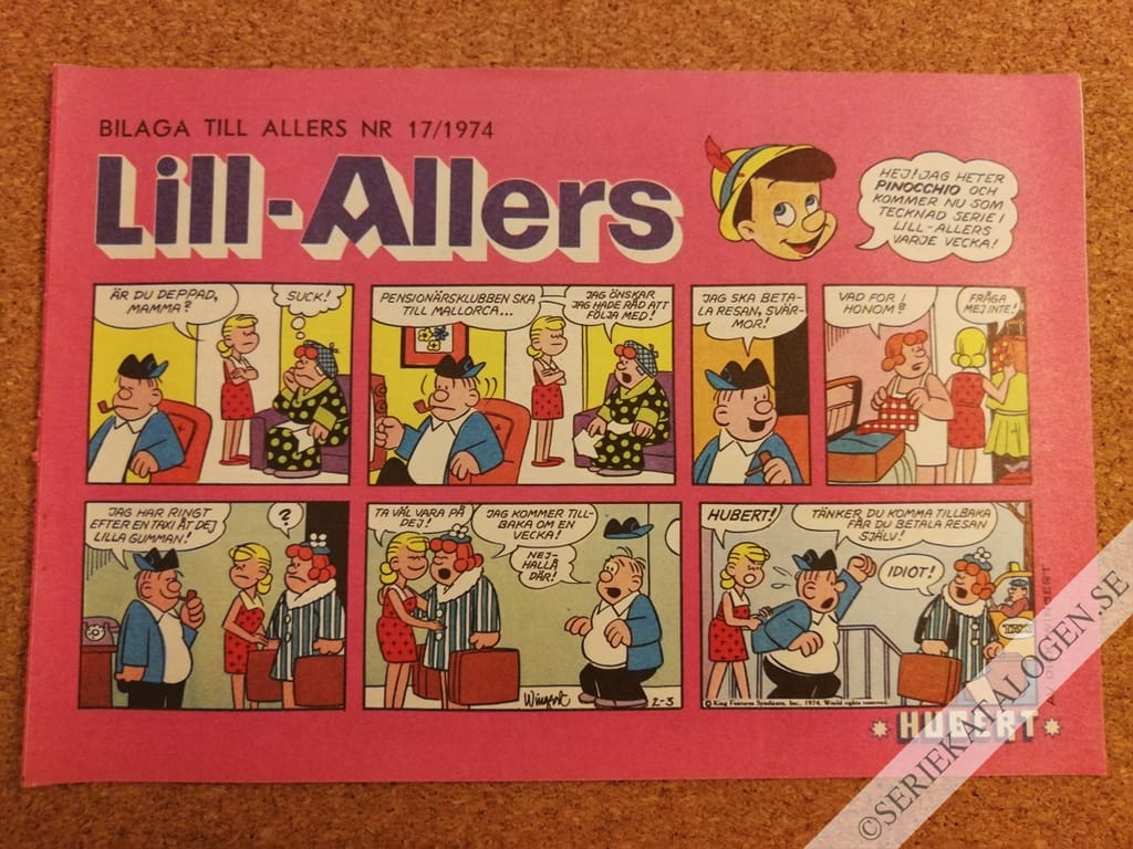 Framsida på Lill-Allers #17 (1974)