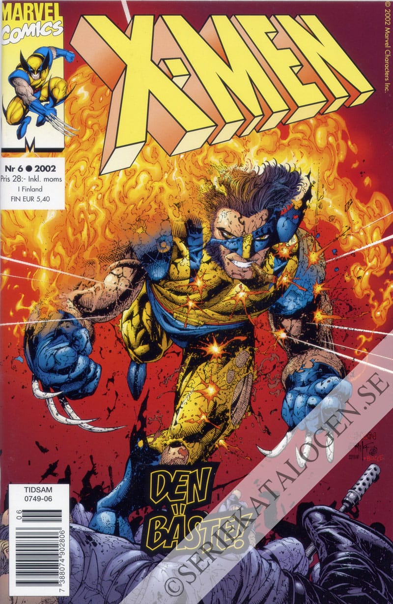 Framsida på X-Men #6 (2002)