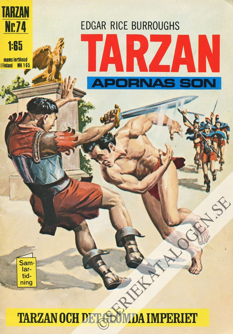 Framsida på Tarzan #74 (1971)