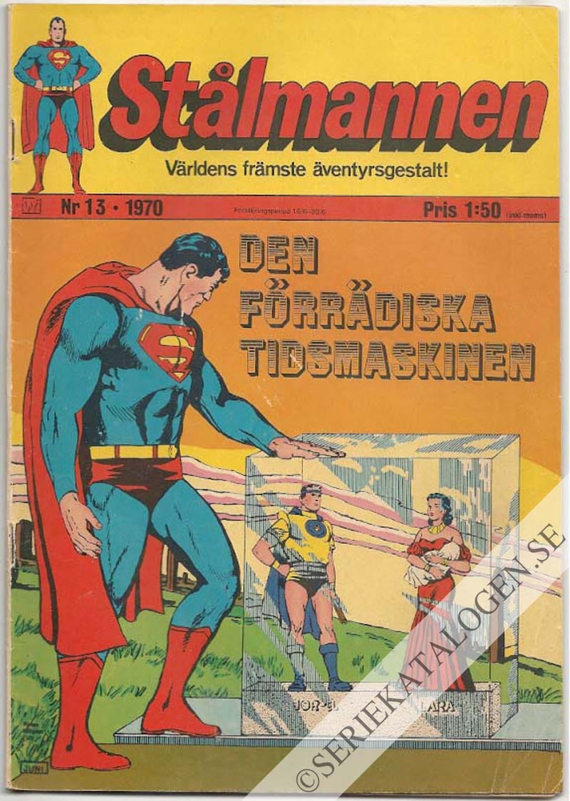 Framsida på Stålmannen #13 (1970)