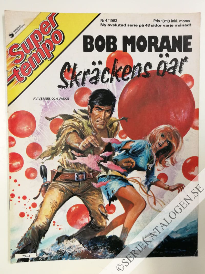 Framsida på Supertempo #4 (1983)