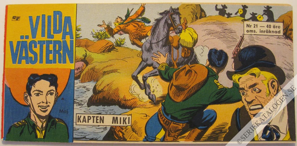 Framsida på Vilda Västern #21 (1965)
