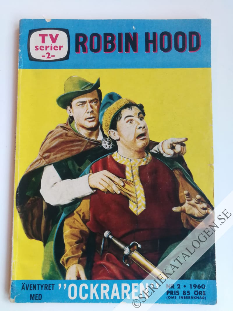 Framsida på TV-serier Robin Hood: Ockraren (1960)