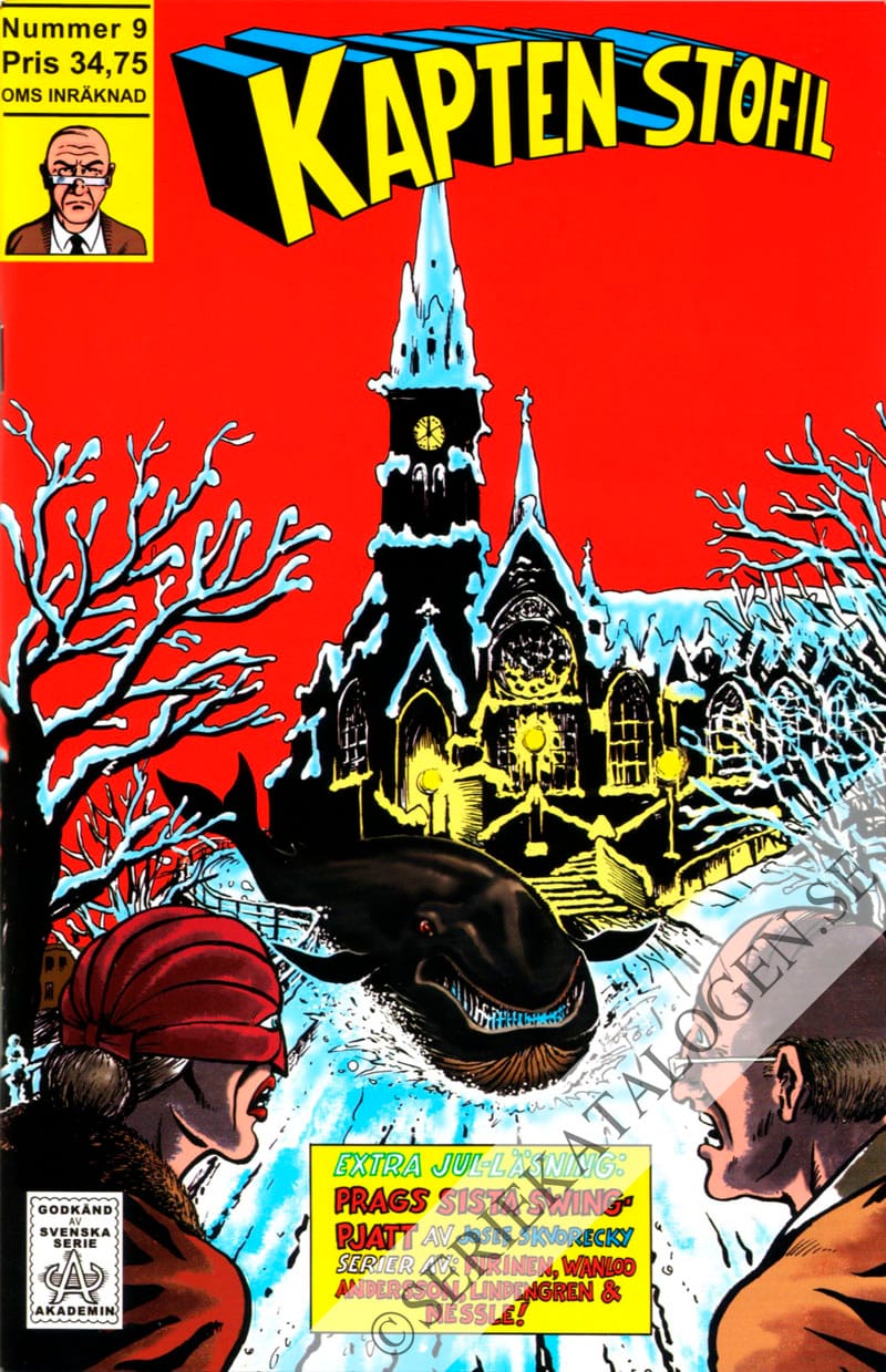 Framsida på Kapten Stofil #9 (2002)