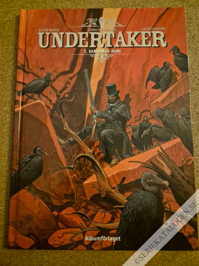 Framsida på Undertaker Gamarnas dans (2017)