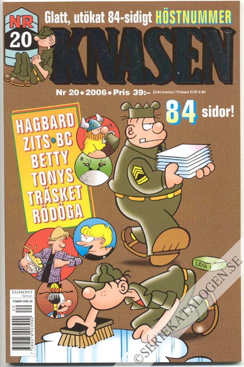 Framsida på Knasen #20 (2006)