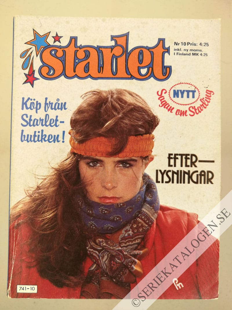 Framsida på Starlet #10 (1982)