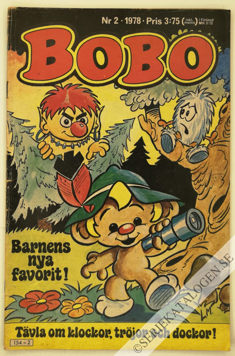 Framsida på Bobo #2 (1978)