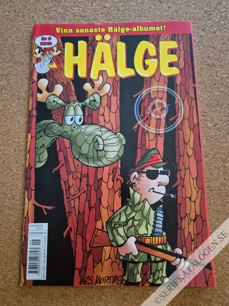 Framsida på Hälge #9 (2012)