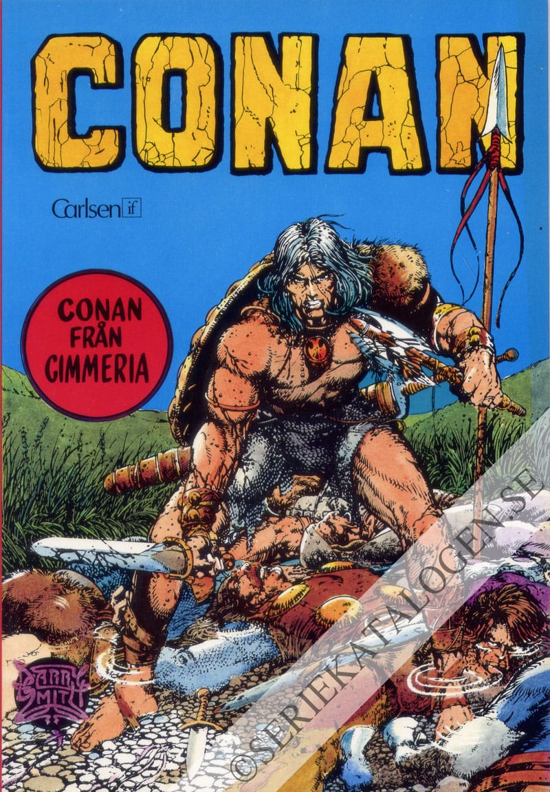 Framsida på Conan Conan från Cimmeria (1979)