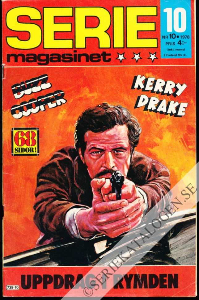 Framsida på Seriemagasinet #10 (1978)