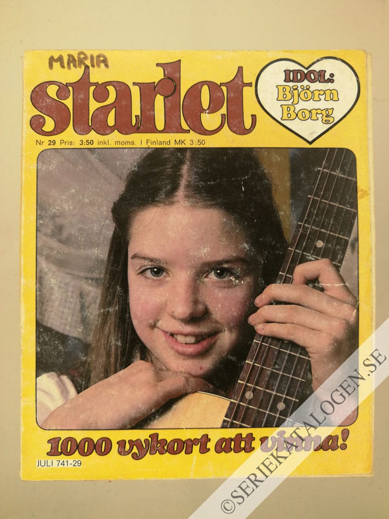 Framsida på Starlet #29 (1979)
