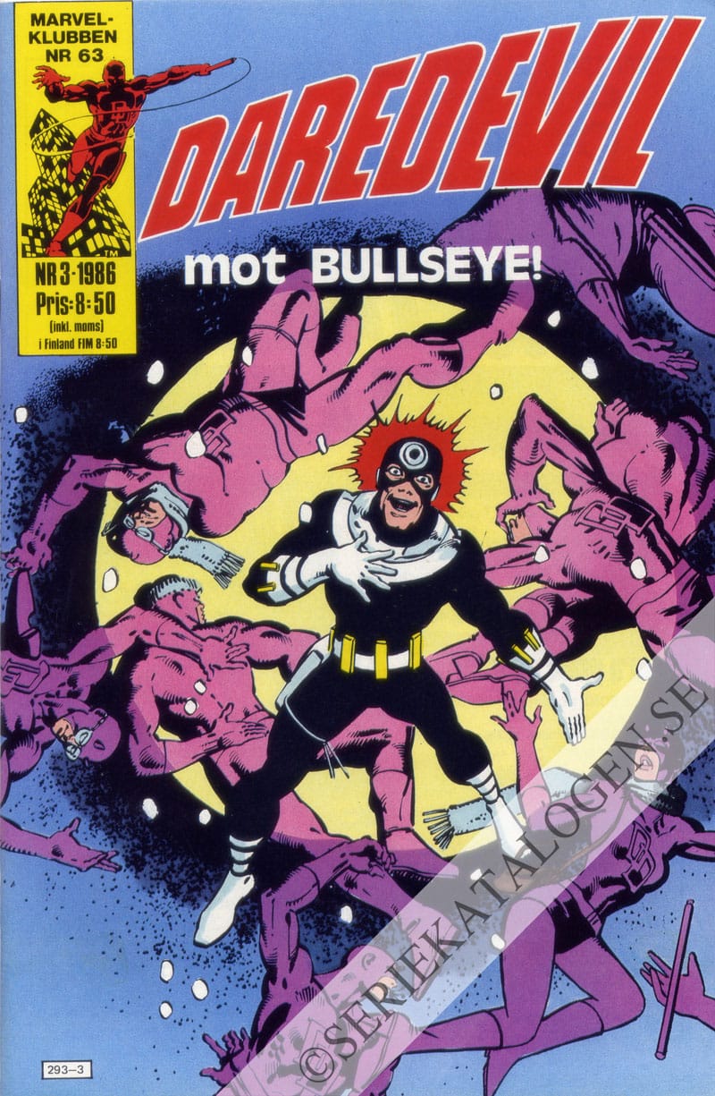 Framsida på Daredevil #3 (1986)