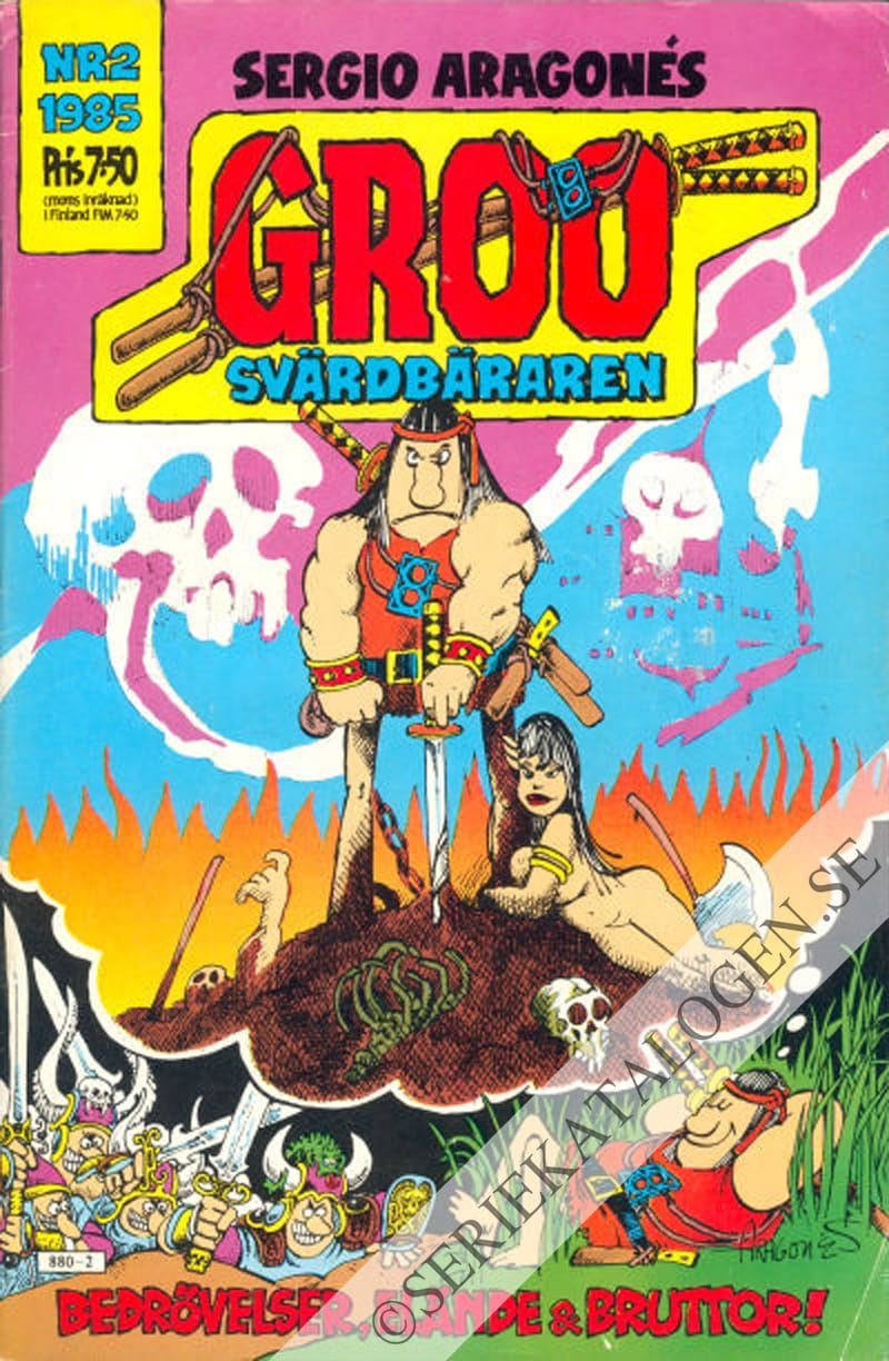 Framsida på Groo - svärdbäraren #2 (1985)