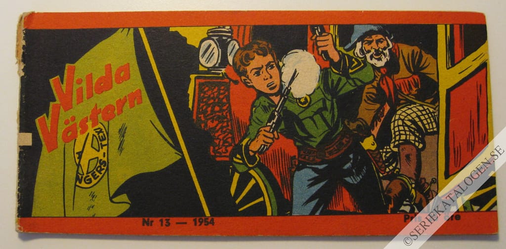Framsida på Vilda Västern #13 (1954)