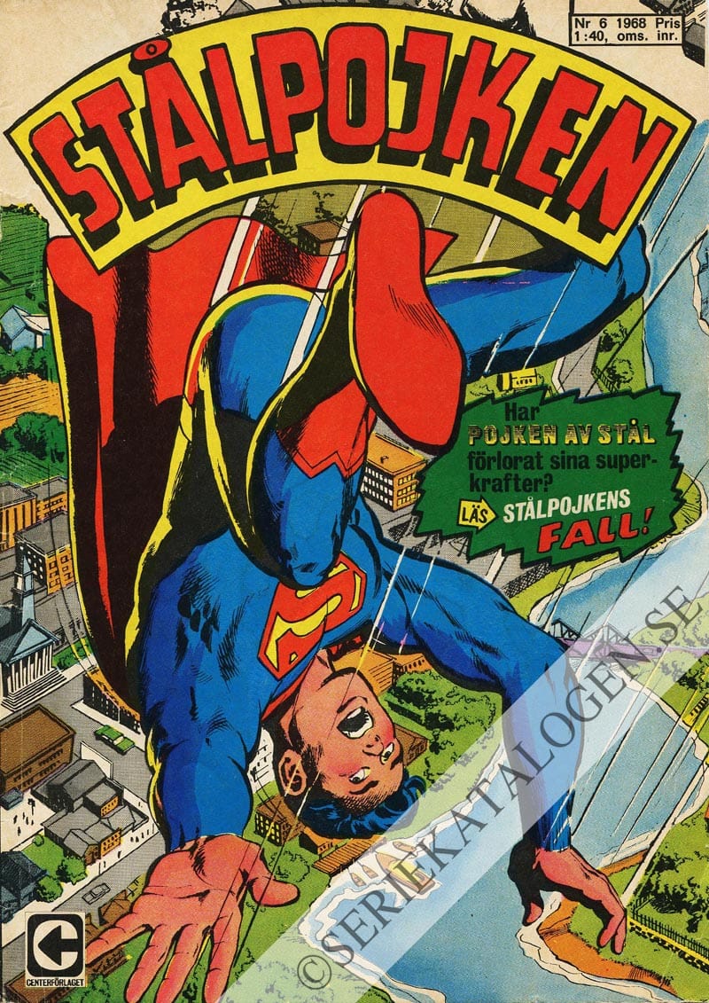 Framsida på Stålpojken #6 (1968)