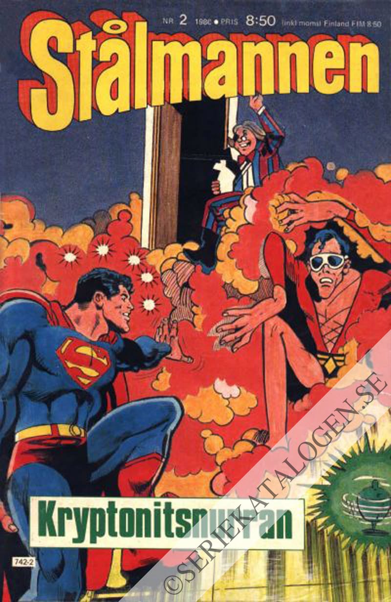 Framsida på Stålmannen #2 (1986)