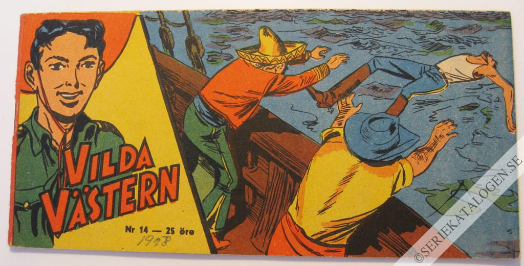 Framsida på Vilda Västern #14 (1958)