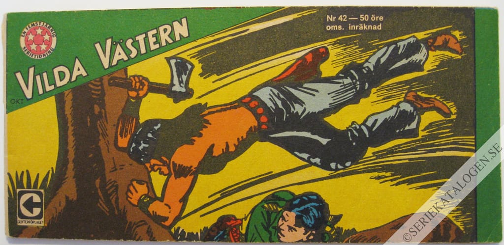 Framsida på Vilda Västern #42 (1967)