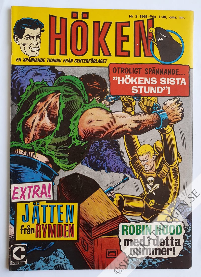 Framsida på Höken #2 (1968)
