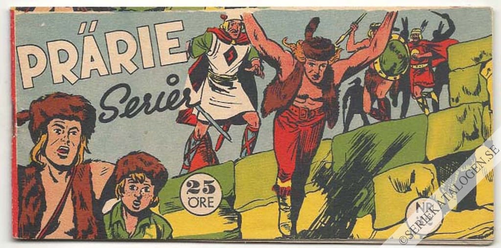 Framsida på Prärie-serier #32 (1957)