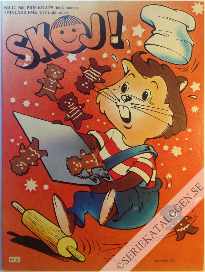 Framsida på Skoj #12 (1980)