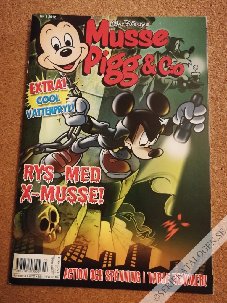 Framsida på Musse Pigg & C:o #3 (2012)