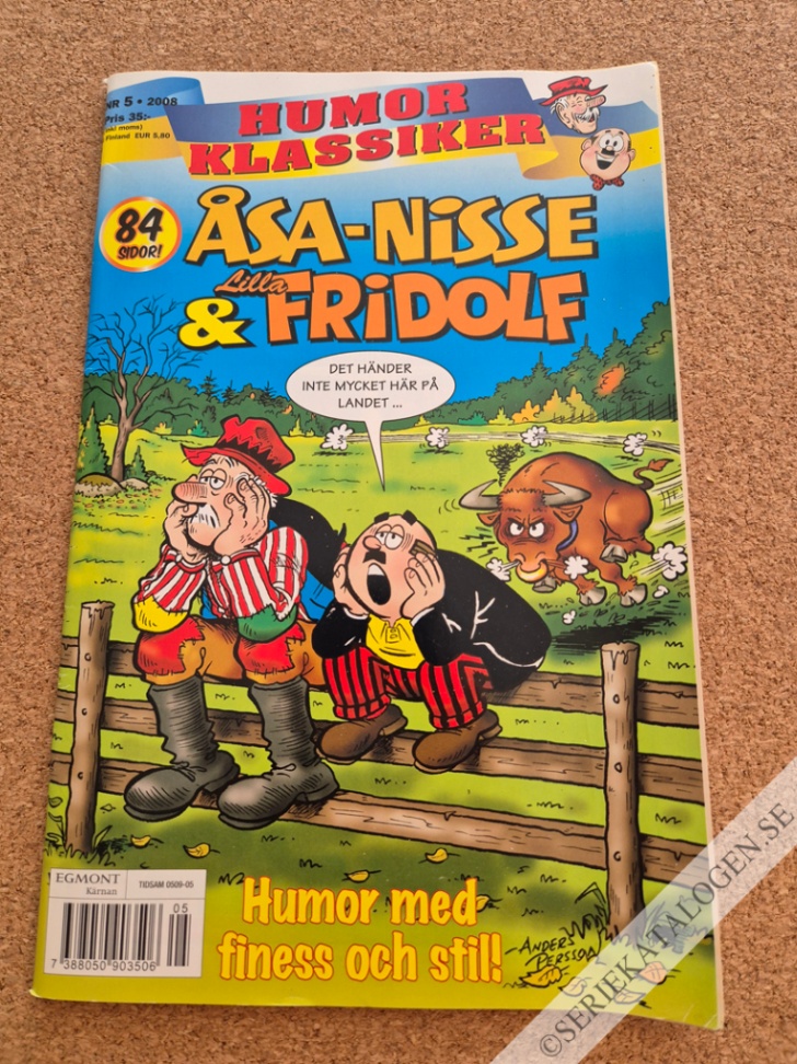 Framsida på Humorklassiker #5 (2008)
