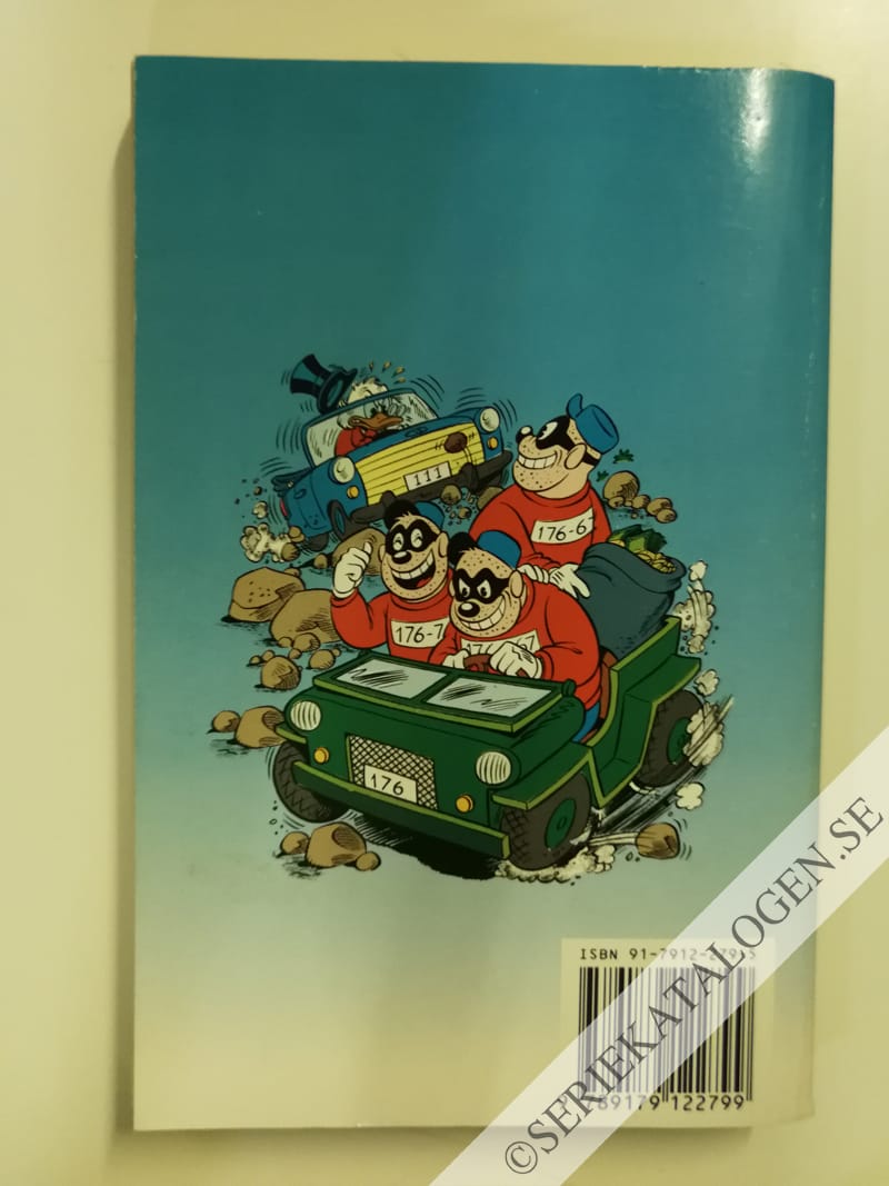 Baksida på Jakten på zodiaken går vidare (1991)