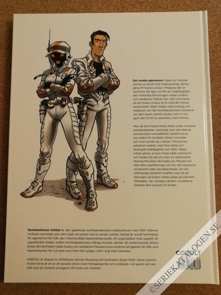 Baksida på Nomader (2018)