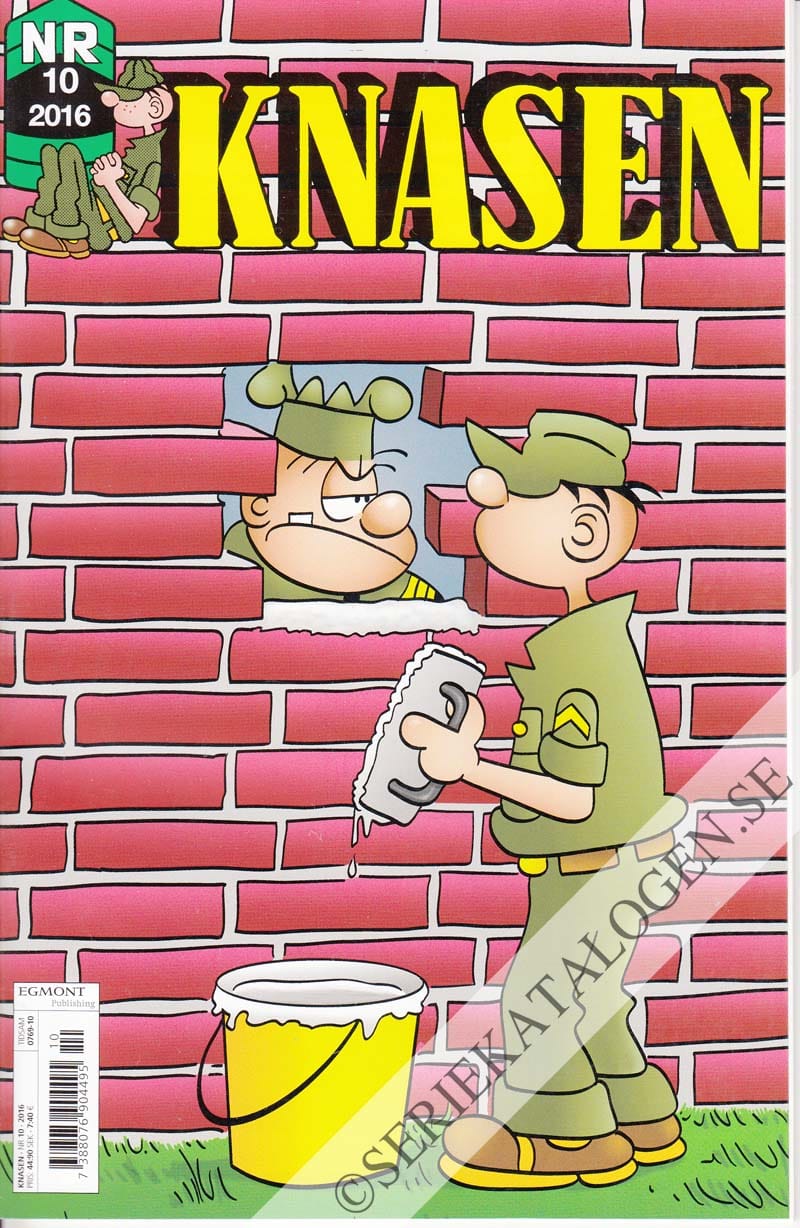Framsida på Knasen #10 (2016)
