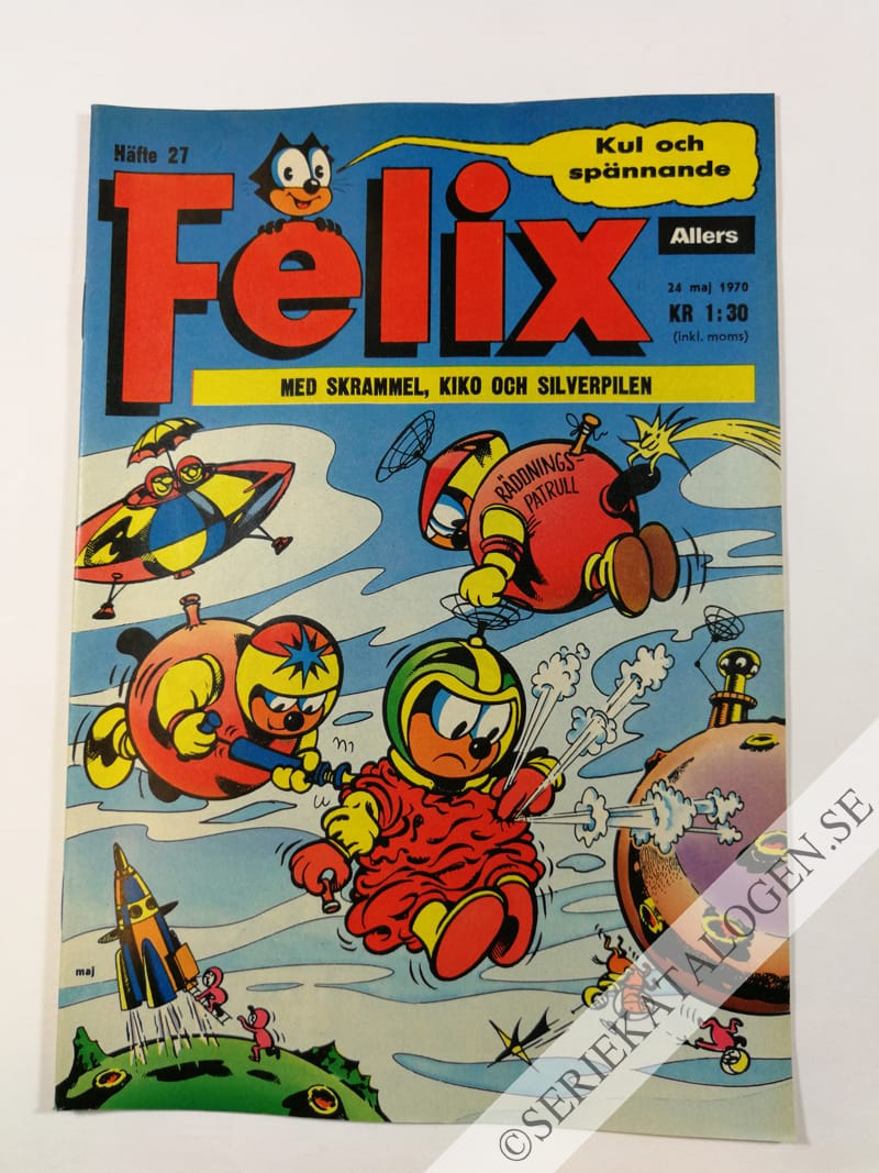 Framsida på Felix #27 (1970)
