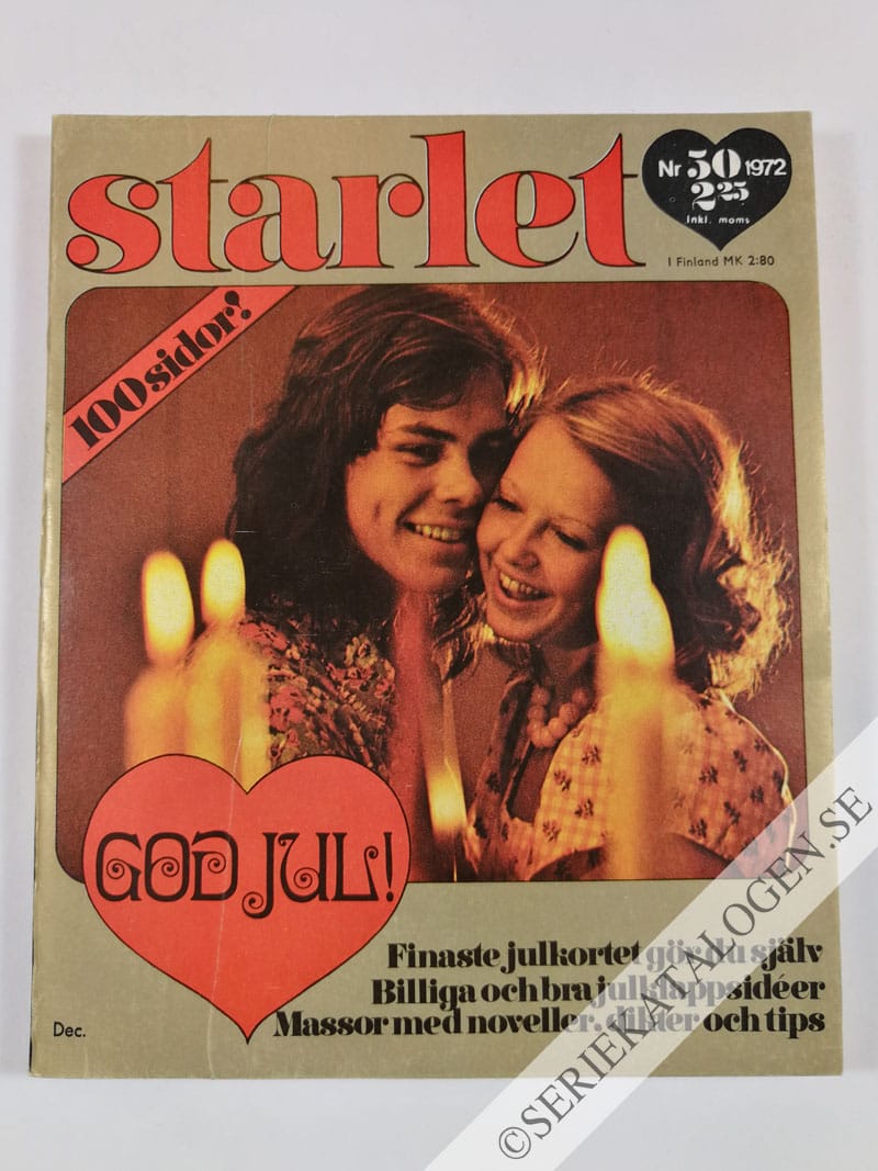 Framsida på Starlet #50 (1972)