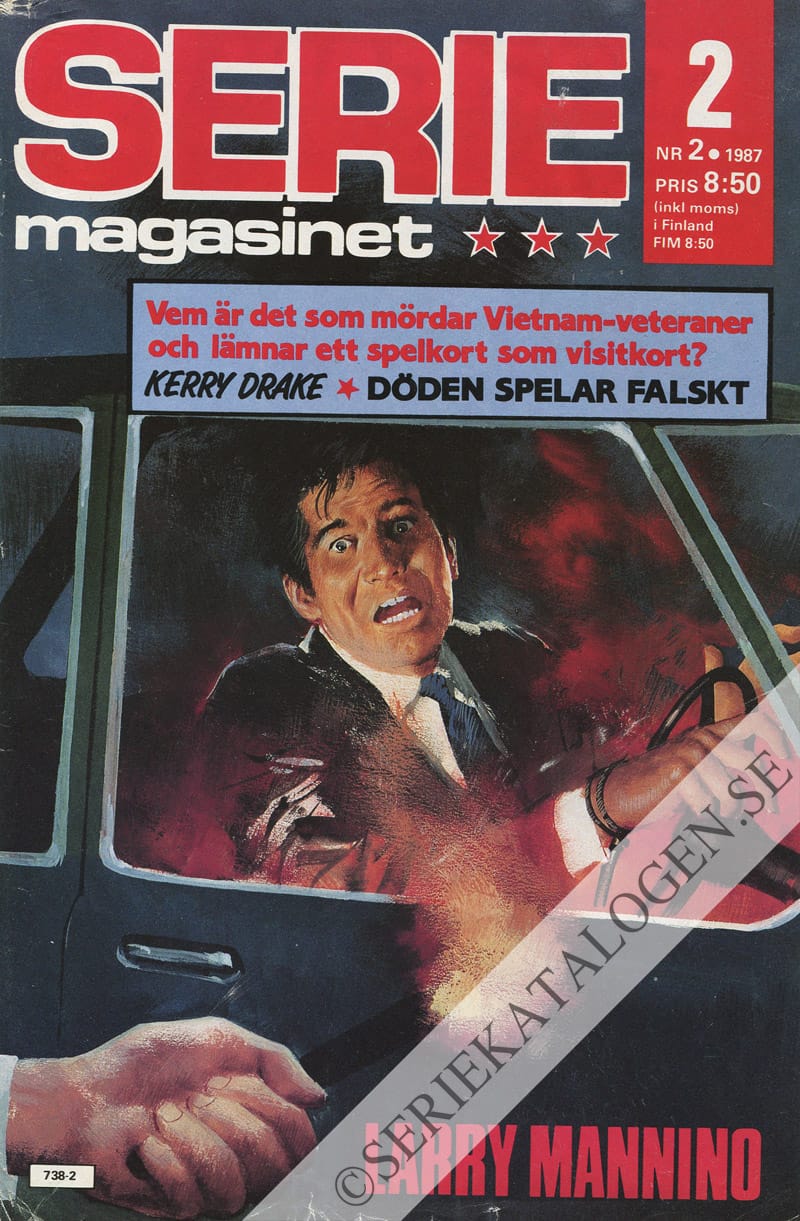 Framsida på Seriemagasinet #2 (1987)