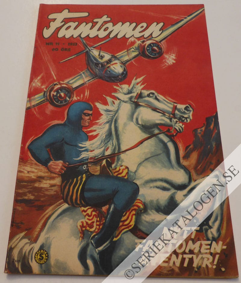 Framsida på Fantomen #11 (1953)