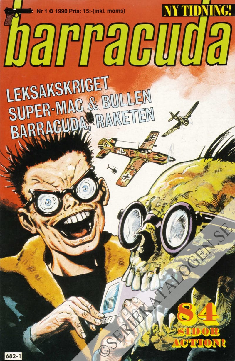 Framsida på Barracuda #1 (1990)