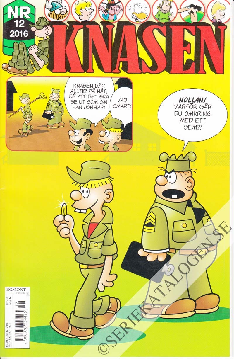 Framsida på Knasen #12 (2016)