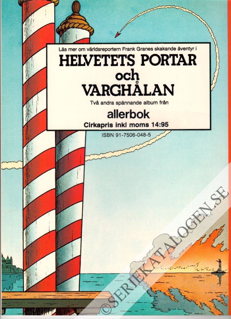 Baksida på Operation Tor (1980)