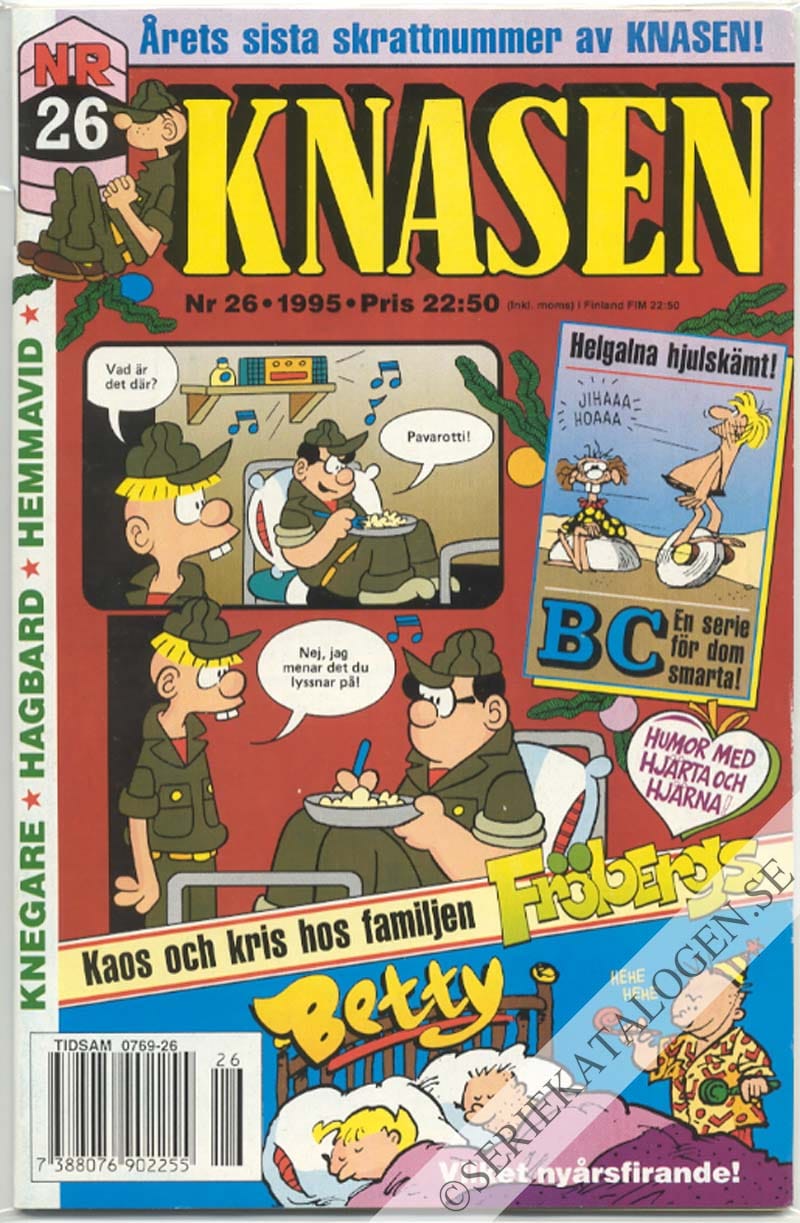 Framsida på Knasen #26 (1995)
