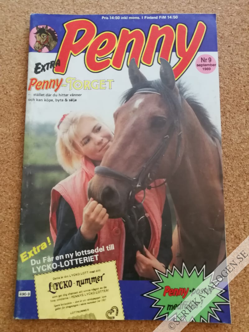 Framsida på Penny #9 (1989)