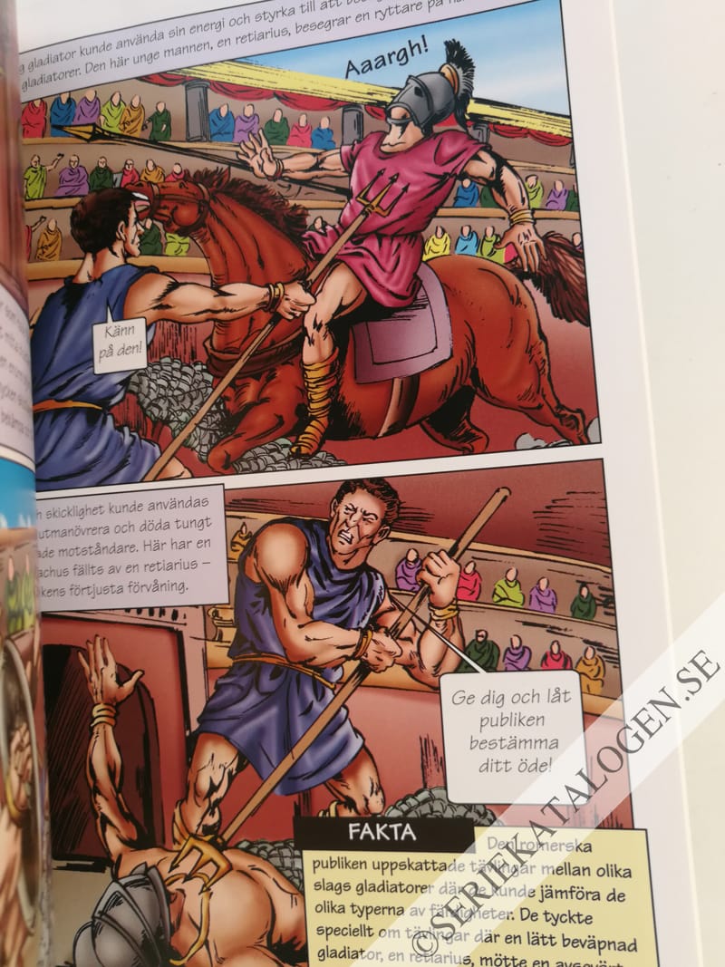 Exempel på Gladiatorerna och Colosseum (2008)