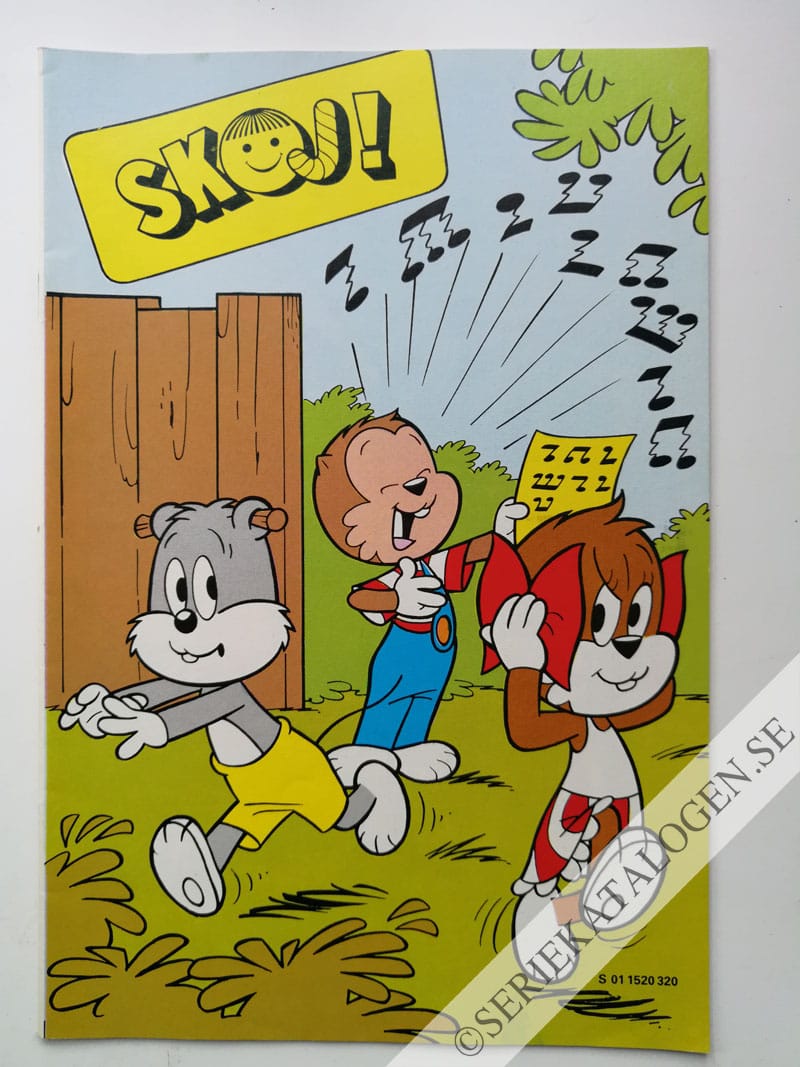 Framsida på Skoj #S 01 1520 320 (1982)