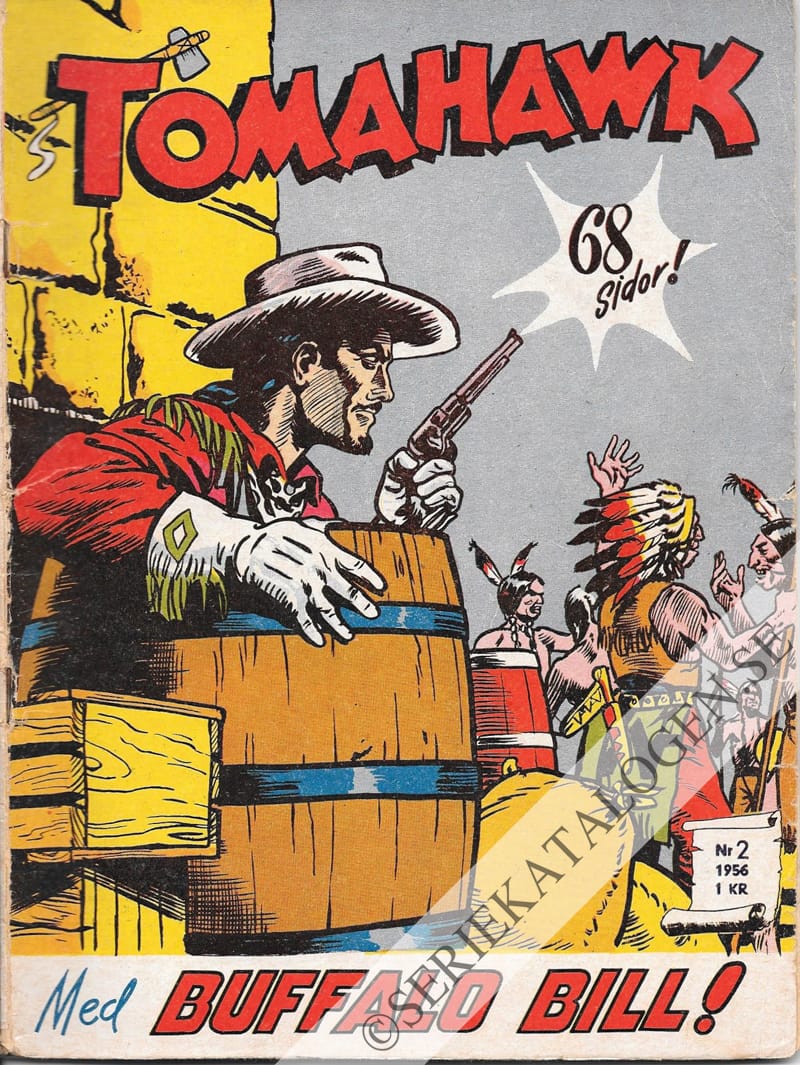 Framsida på Tomahawk #2 (1956)