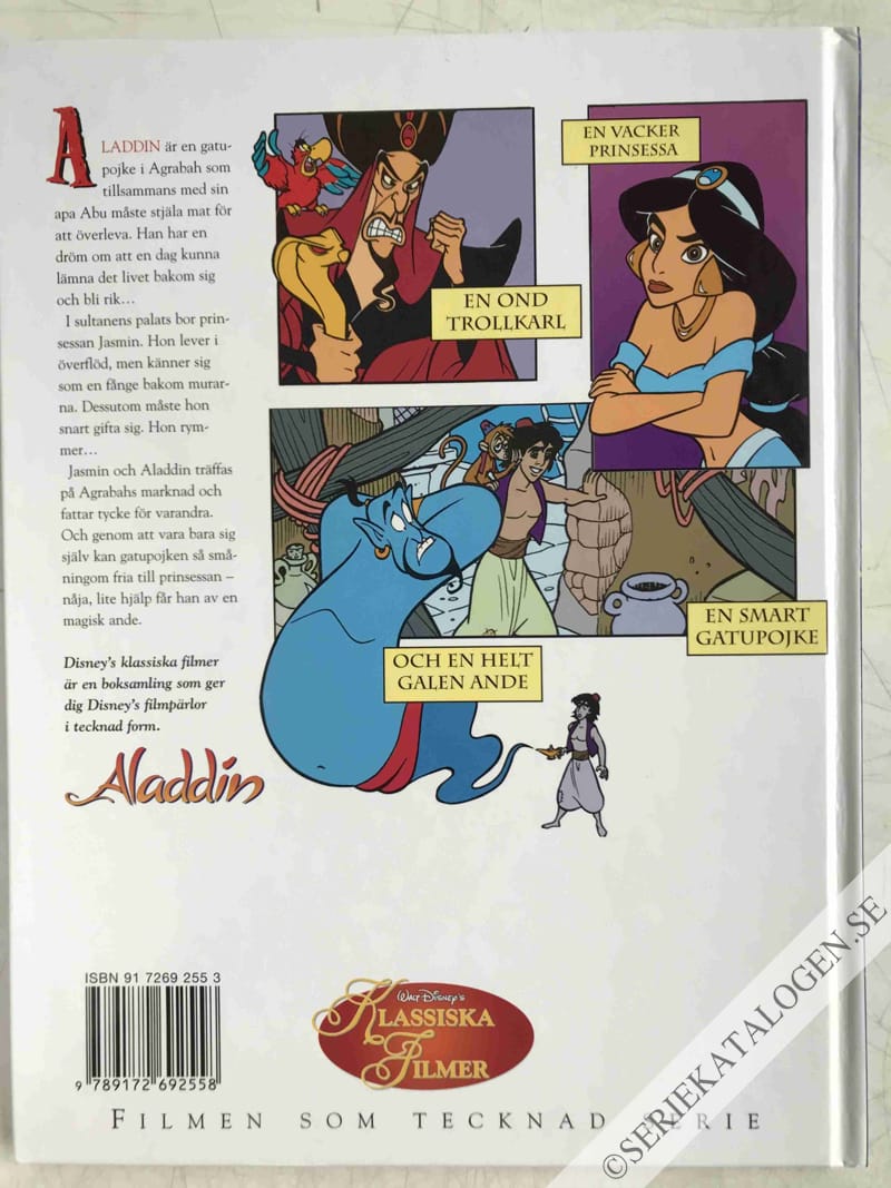Baksida på Aladdin (2002)