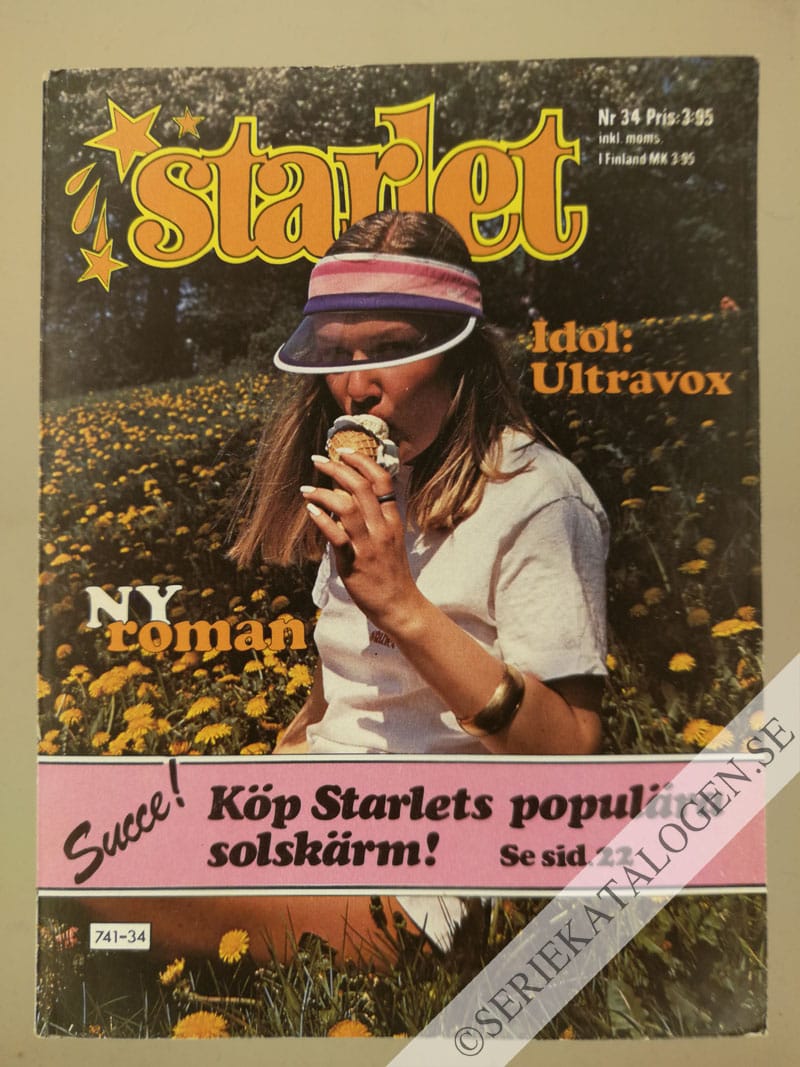 Framsida på Starlet #34 (1981)