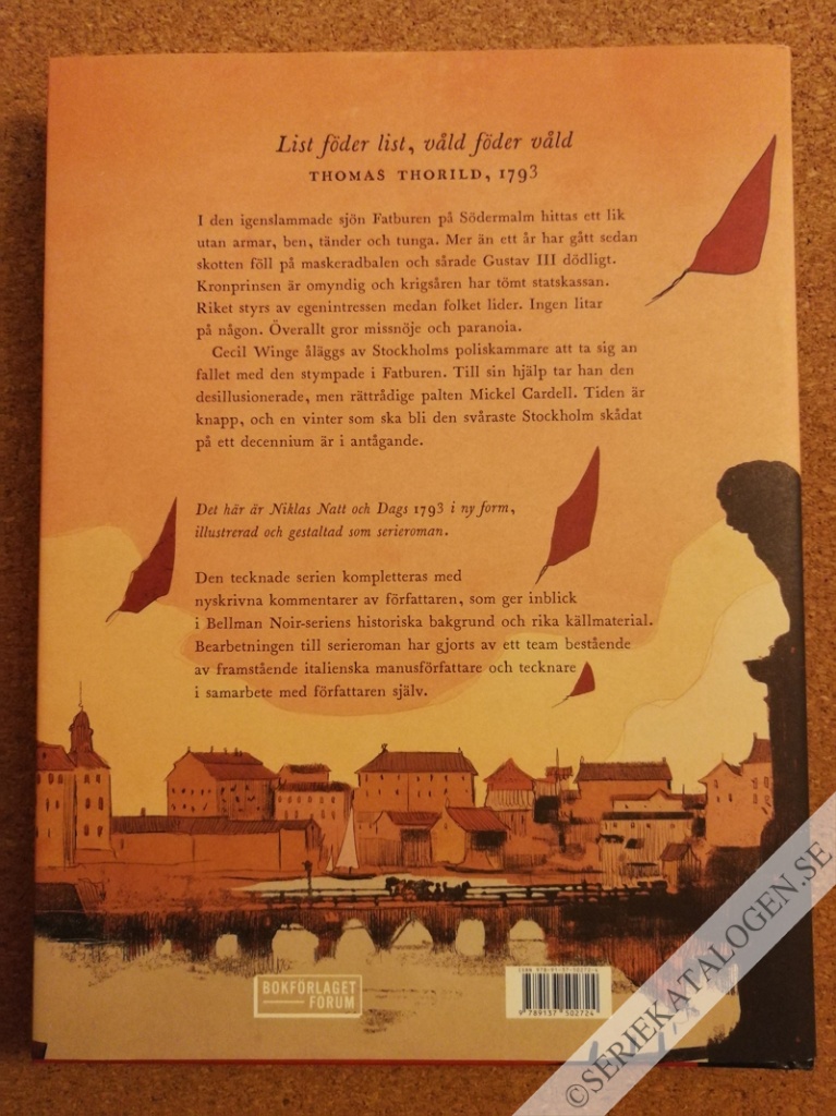Baksida på 1793 - serieromanen (2022)