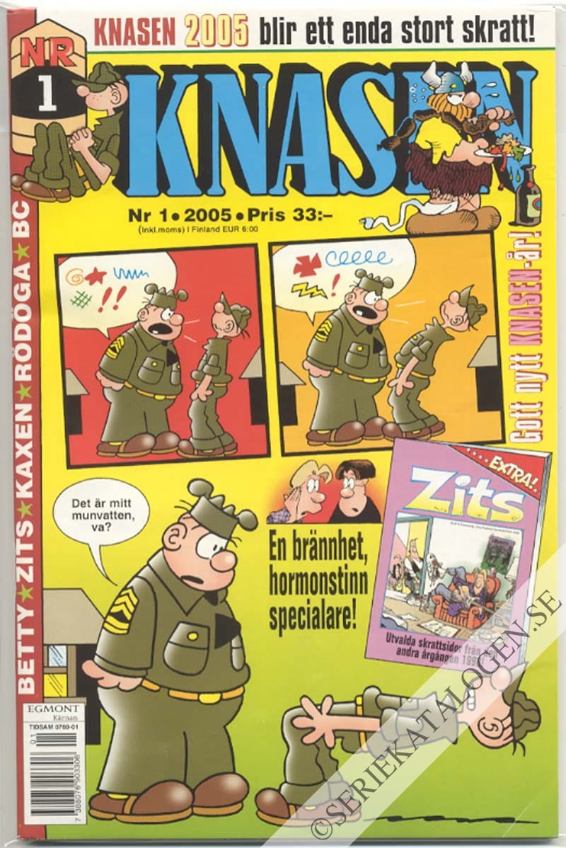 Framsida på Knasen #1 (2005)